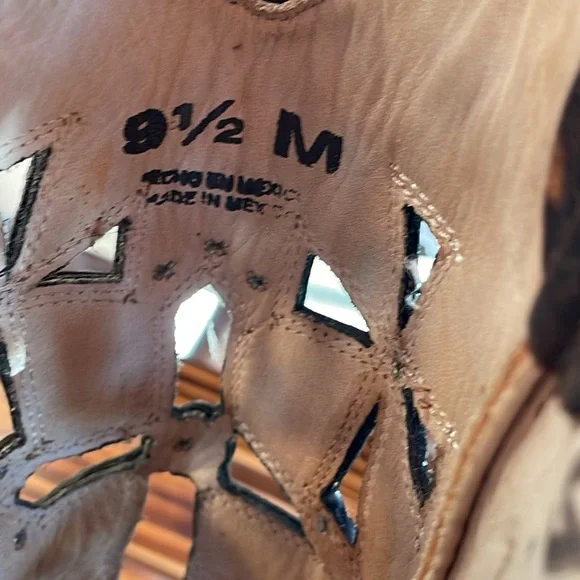 Corral Python Snake Skin Boots 9.5 - Picture 7 of 8